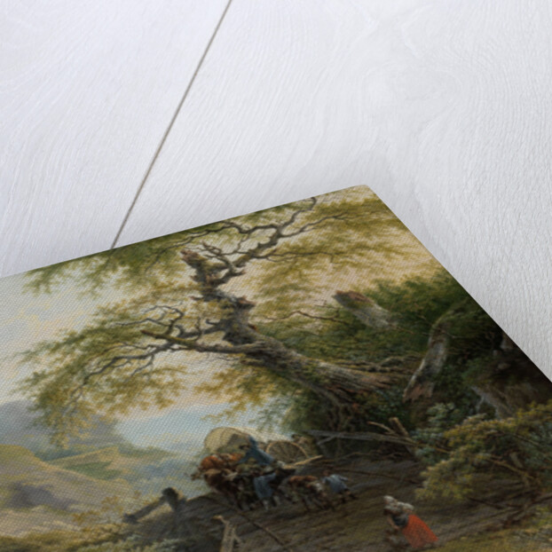 Mountainous Landscape near Düsseldorf, Germany by Gerard van Nijmegen