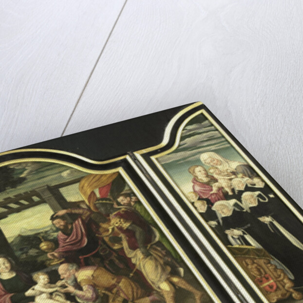 Triptych with Adoration of the Magi by Anonymous