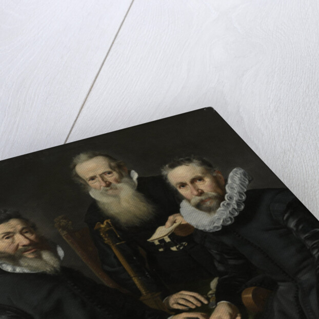 Group Portrait of an Unidentified Board of Governors by Thomas de Keyser