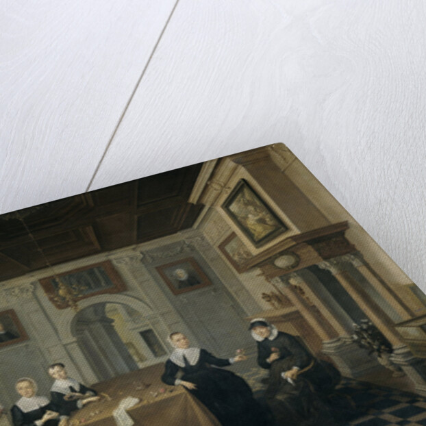 Interior with Five Women by Dirck van Delen