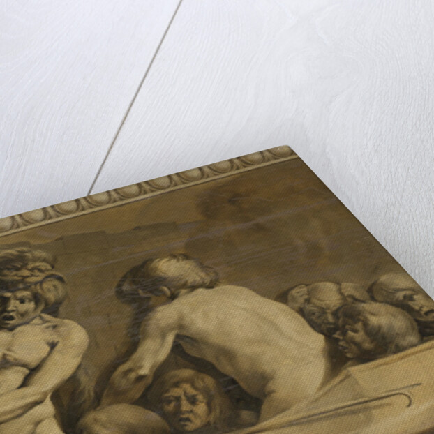 Hercules Gets Cerberus from the Underworld, Charon, the Ferryman of the Styx by Jacob van Campen