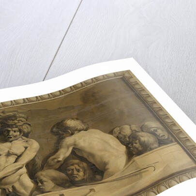 Hercules Gets Cerberus from the Underworld, Charon, the Ferryman of the Styx by Jacob van Campen