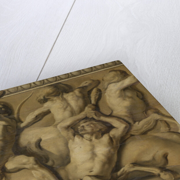 Hercules Slays the Centaurs, Jupiter Defeating the Centaurs by Jacob van Campen