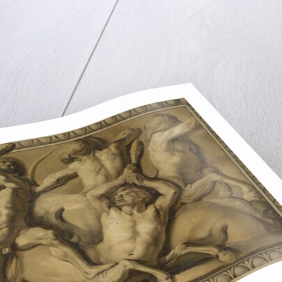 Hercules Slays the Centaurs, Jupiter Defeating the Centaurs by Jacob van Campen