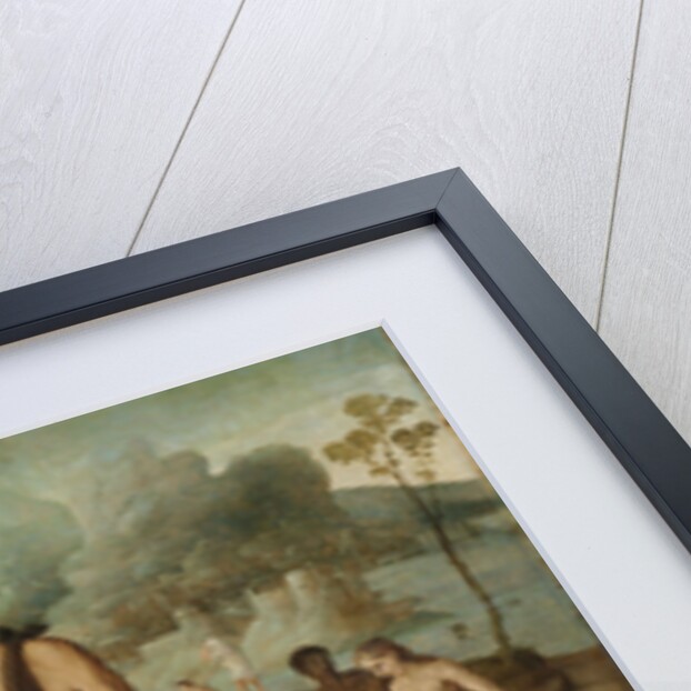 The baptism of Christ by Circle of Maarten van Heemskerck