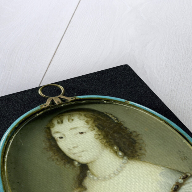 Henriëtte Maria of France by John Hoskins