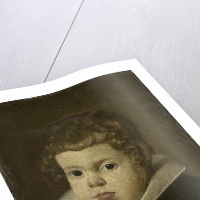 Portrait of a Boy about three years old, possibly Prince Balthasar Carlos, Son of the Spanish King Philip IV by Anonymous