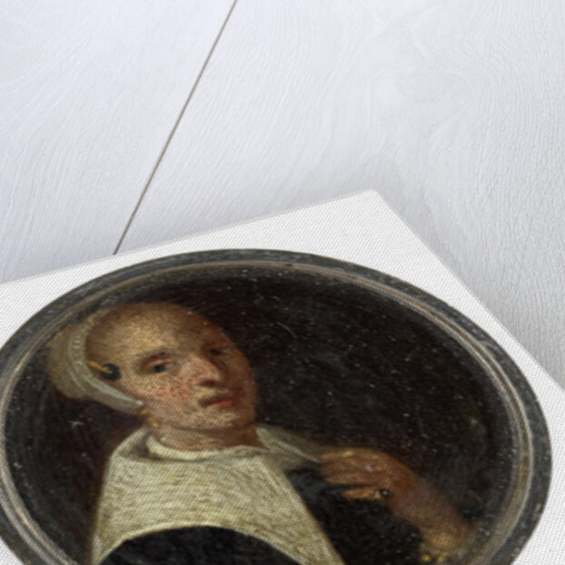 Self Portrait of Johann Philip Lembke and a portrait of his wife by Johann Philipp Lemke