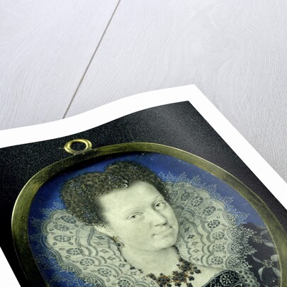Portrait of a woman by Isaac Oliver