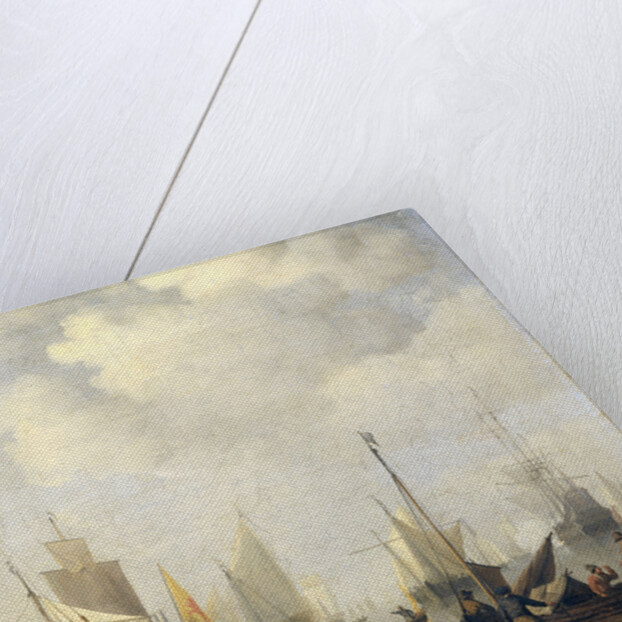 A Calm at Sea by Willem van de Velde II