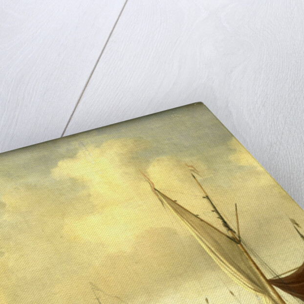 A Harbor by Willem van de Velde II