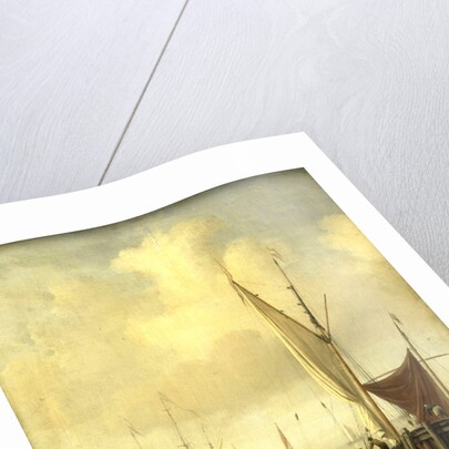 A Harbor by Willem van de Velde II