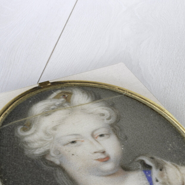 Portrait of a woman, presumably Christiane Charlotte of Württemberg by Anonymous