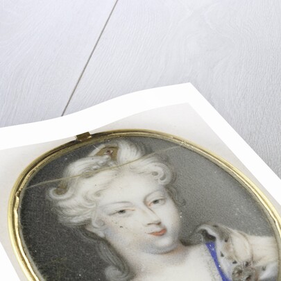 Portrait of a woman, presumably Christiane Charlotte of Württemberg by Anonymous