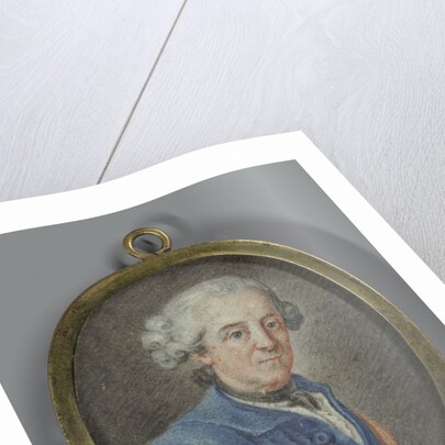 Portrait of a man, presumably Frederick II, the Great, 1712-86, king of Prussia by Anonymous