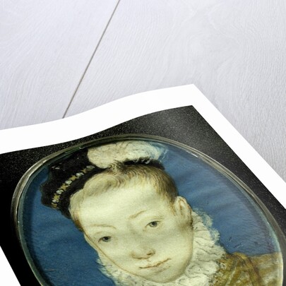 Jacobus Stuart, later King James I of England, about age ten by Anonymous