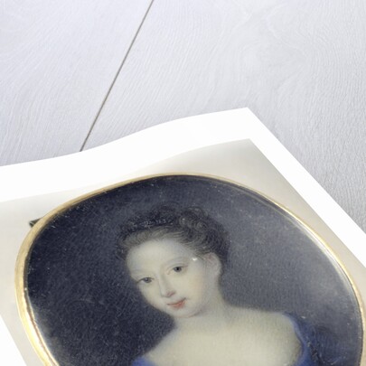 Portrait, a girl, probably a daughter of George II, King of England by Anonymous