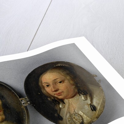 Portrait of a man and a woman by Anonymous