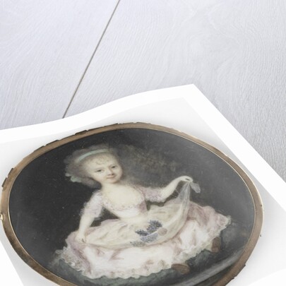 Portrait of a child, held for Frederica Louisa Wilhelmina, 1770-1819, princes of Oranje-Nassau. Daughter of prins Willem V by Antonie Joseph Helant
