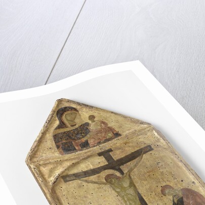 Crucifixion with the Virgin and Saint John by Anonymous