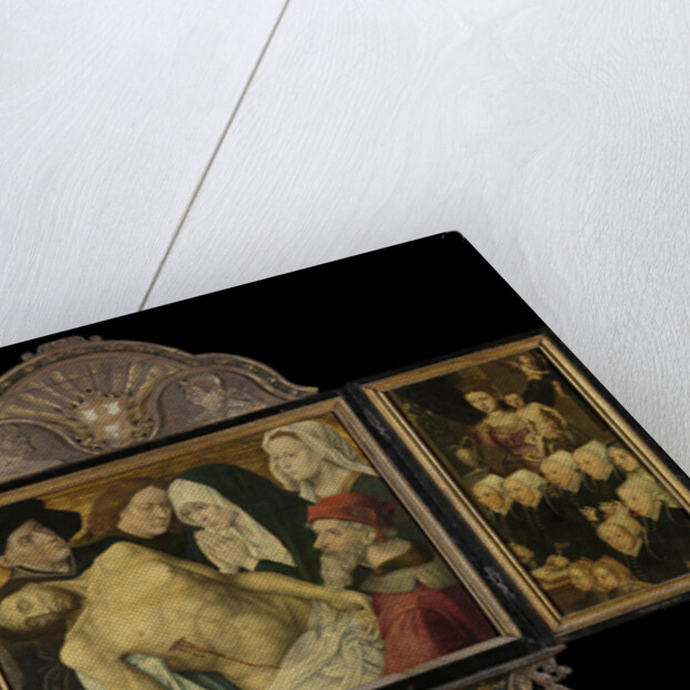 Memorial Triptych, formerly called the Gertz Memorial Triptych by Anonymous