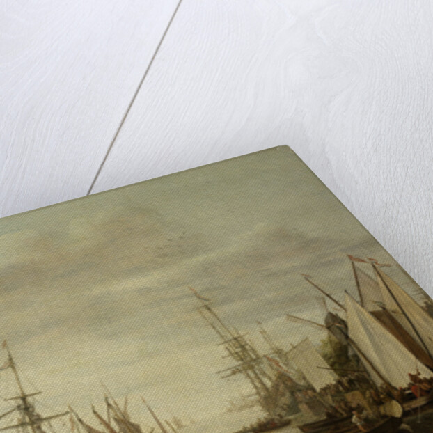 The Keelhauling of the Ship’s Surgeon of Admiral Jan van Nes by Lieve Pietersz. Verschuier