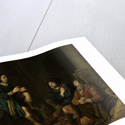 Joseph Interprets the Dreams of the Baker and the Butler by Jan Victors