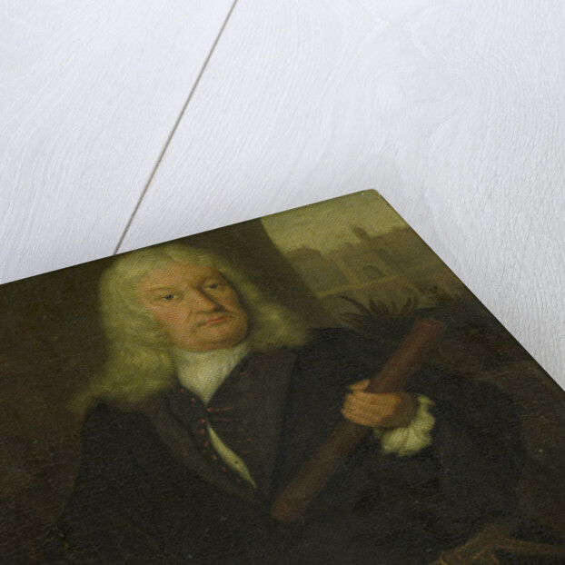 Portrait of Willem van Outhoorn, Governor General of the Dutch East Indies by David van der Plas