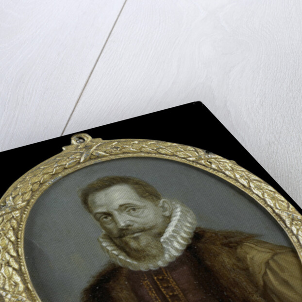 Portrait of Petrus Bertius, Professor at Leiden The Netherlands by Arnoud van Halen