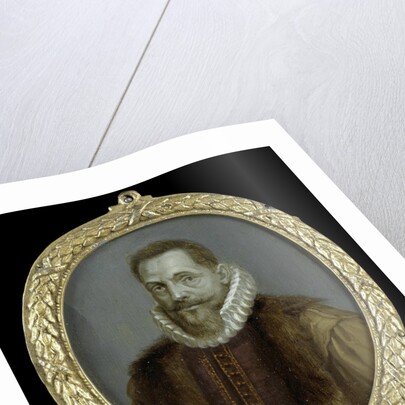 Portrait of Petrus Bertius, Professor at Leiden The Netherlands by Arnoud van Halen