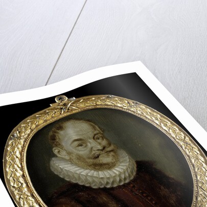 Portrait of Johannes Polyander à Kerckhoven, Professor of Theology in Leiden The Netherlands by Arnoud van Halen