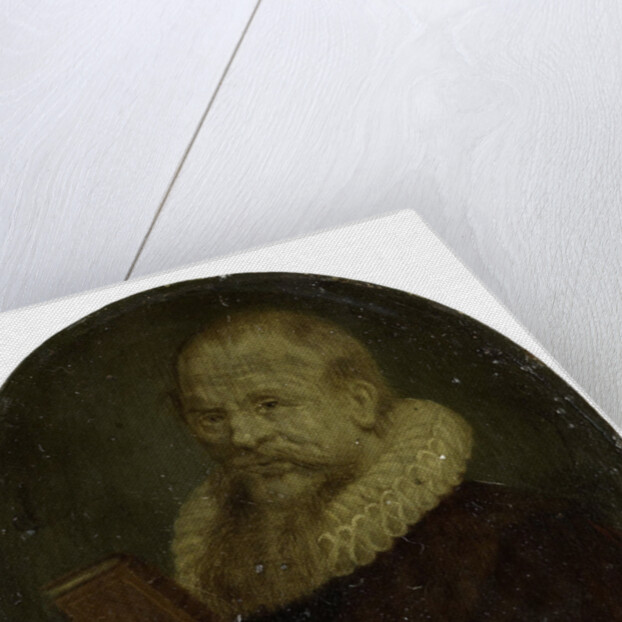 Portrait of Theodorus Schrevelius, Rector of the Latin School in Leiden The Netherlands by Arnoud van Halen