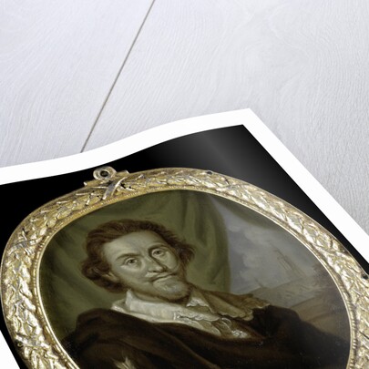Portrait of Adriaen Pietersz van de Venne, Painter and Poet by Arnoud van Halen
