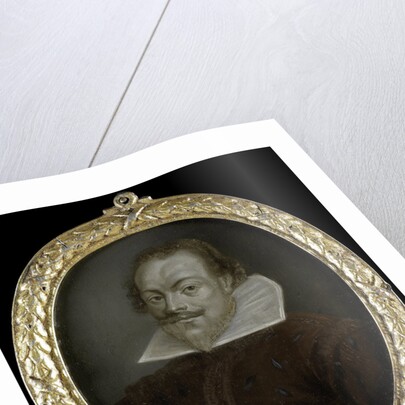 Portrait of Florentius Schoonhoven, Poet in Latin, Burgomaster of Gouda The Netherlands by Arnoud van Halen