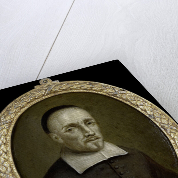 Portrait of Cornelis Hendriksz Udemans, Poet in Veere The Netherlands by Jan Maurits Quinkhard