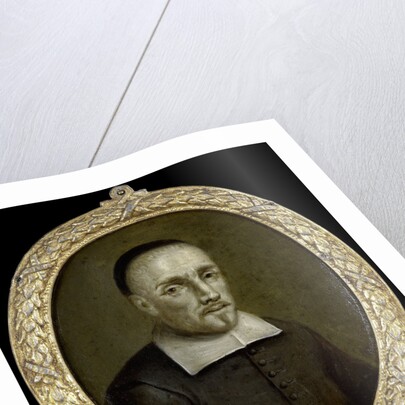 Portrait of Cornelis Hendriksz Udemans, Poet in Veere The Netherlands by Jan Maurits Quinkhard