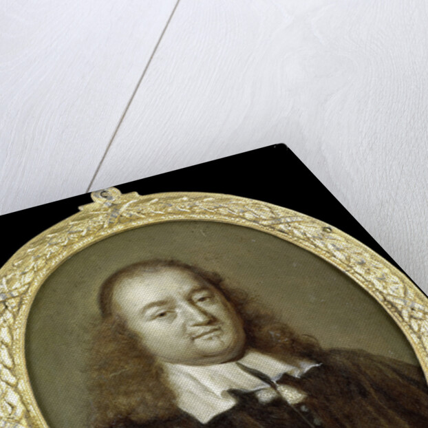 Portrait of Joannes Fredericus Gronovius, Philologist and Jurist, Professor in Leiden The Netherlands by Jan Maurits Quinkhard