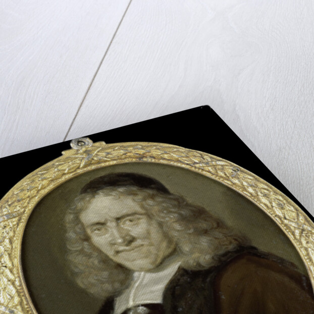 Portrait of Willem Jacobsz van Heemskerck, Poet and Engraver on Glass by Arnoud van Halen