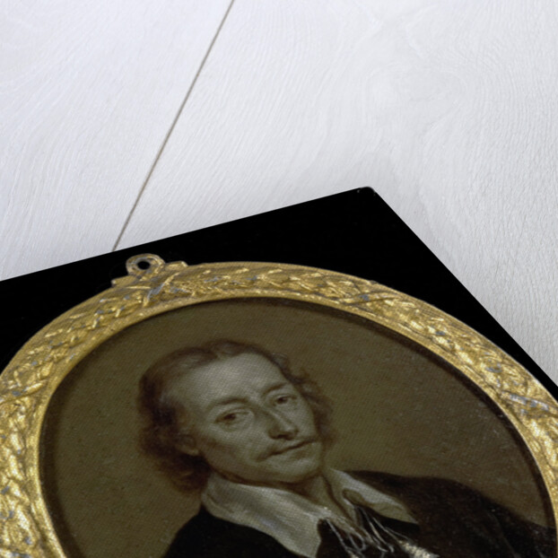 Portrait of Jacob Jacobsz Steendam, Poet and Historian in Amsterdam, New Amsterdam and Batavia Jakarta by Jan Maurits Quinkhard