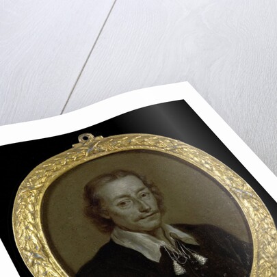 Portrait of Jacob Jacobsz Steendam, Poet and Historian in Amsterdam, New Amsterdam and Batavia Jakarta by Jan Maurits Quinkhard