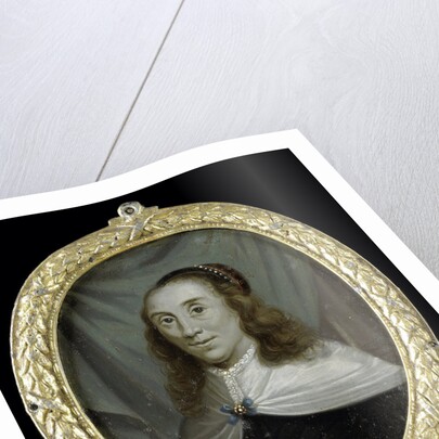 Portrait of Sibylle van Griethuysen, Poet in Groningen The Netherlands by Arnoud van Halen