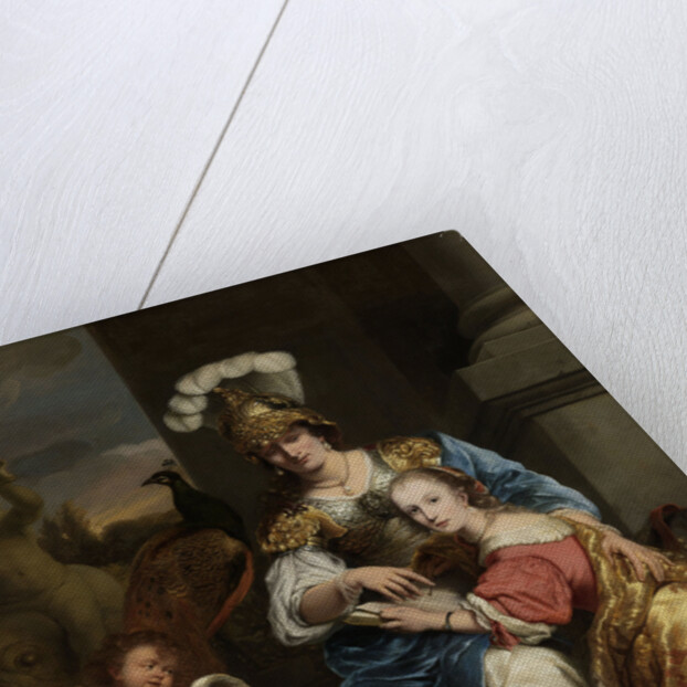 Margarita Trip as Minerva, Instructing her Sister Anna Maria Trip by Ferdinand Bol