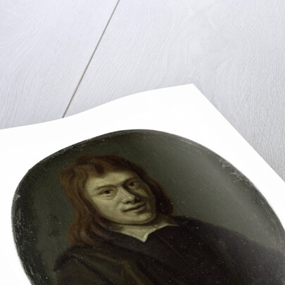 Portrait of Frans van Hoogstraten, Poet and Bookseller in Rotterdam and Dordrecht The Netherlands by Arnoud van Halen