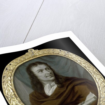 Portrait of Pieter Verhoek, Poet and Marble Painter in Amsterdam by Arnoud van Halen