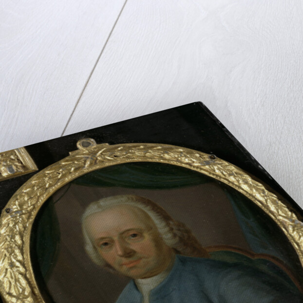 Portrait of Joannes Badon, Poet from Vlaardingen The Netherlands by Nicolaas Reyers