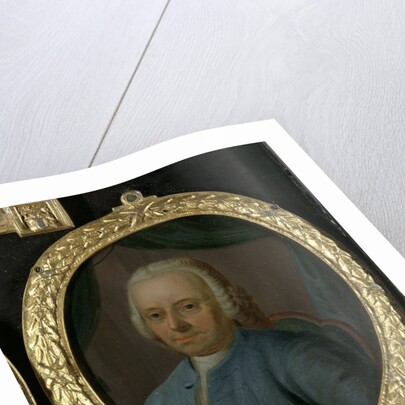 Portrait of Joannes Badon, Poet from Vlaardingen The Netherlands by Nicolaas Reyers