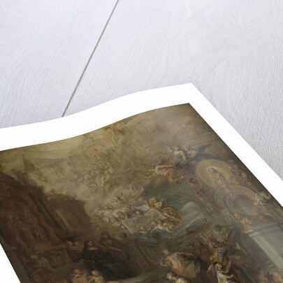 Allegory of the Farewell of William III from Amalia van Solms following the transfer of Regency to the States General by Theodoor van Thulden