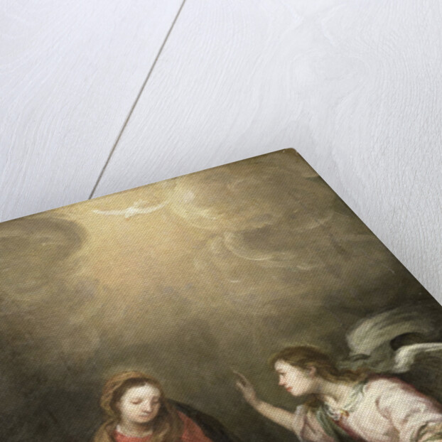 Annunciation to the Virgin by Follower of Bartolomé Esteban Murillo
