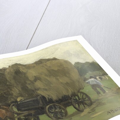Hay wagon by Nicolaas Bastert