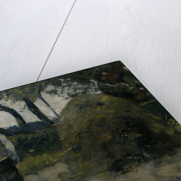 Farmer near a haystack, 1889 by Richard Roland Holst